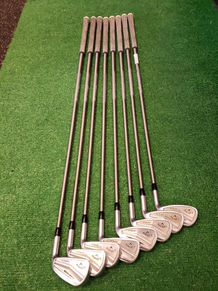 Callaway Used Right Handed Men's Stiff Flex Iron Set