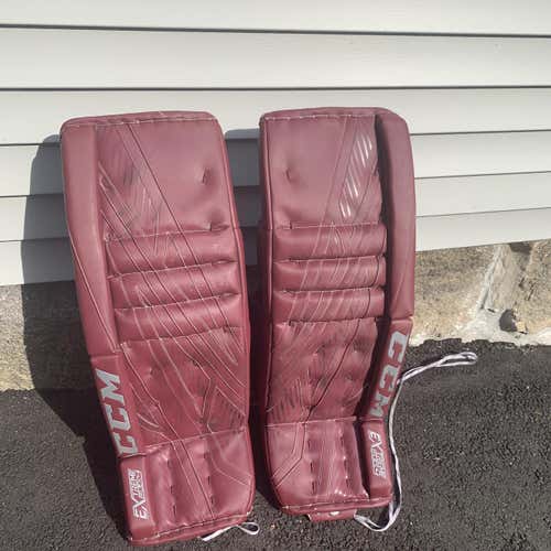 Custom 33+2 CCM Eflex 4 Goalie Leg Pads