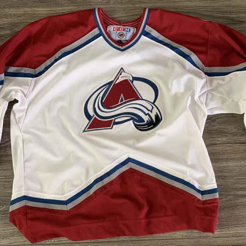 Colorado Avalanche Home/Away Jersey set. Reebok and CCM Brands