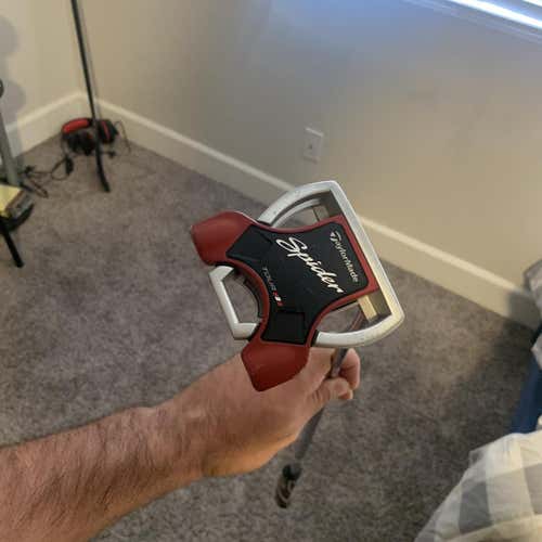 Men's Mallet Spider Tour Platinum 35" Putter