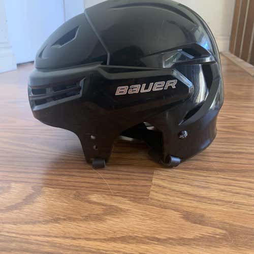 Black Used Large Bauer Re-Akt  Helmet