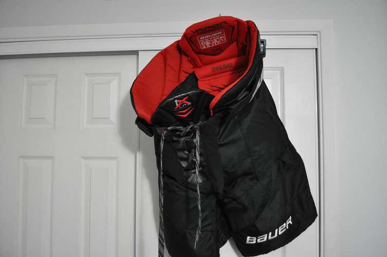 Black Used Senior Large Bauer Vapor 1X lite Hockey Pants