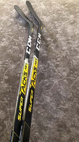 Brand New 2 Pack Retail Super tacks AS2 L85 P29 Senior Hockey Sticks