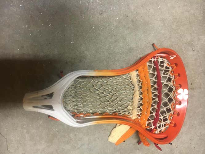 Warrior Swarm Lacrosse Head With Face Dye / Strings and STX Knot Mesh