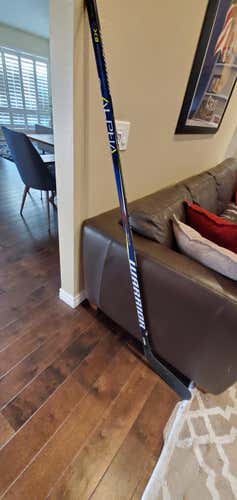 Used Senior Warrior Left Hand Alpha QX3 Hockey Stick W03 75 flex