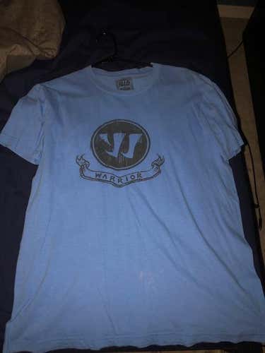 Blue Adult Used Unisex Medium Warrior Shirt