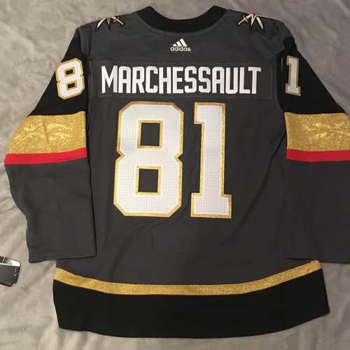 Adidas AdiZero Las Vegas Golden Knights MARCHESSAULT Jersey Sz 52