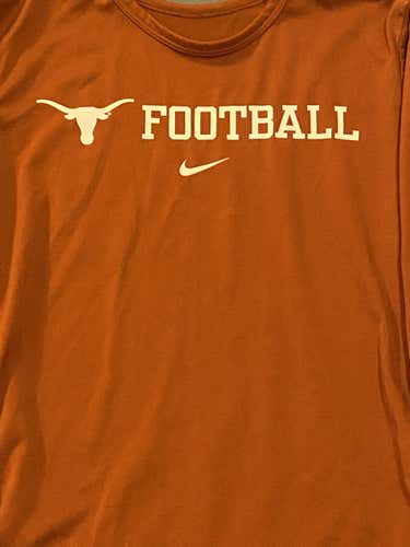 Football Nike DriFit University of Texas - Used Youth Small Longsleeve