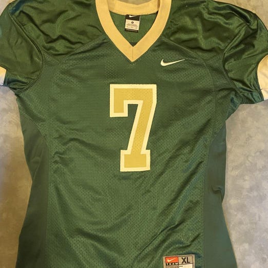 Football Jersey No.7 Notre Dame - Used Youth XL Nike