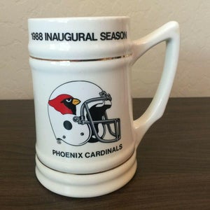 Arizona Cardinals PHOENIX CARDINALS INAUGURAL SEASON LMTD ED #79 Beer Stein Mug!