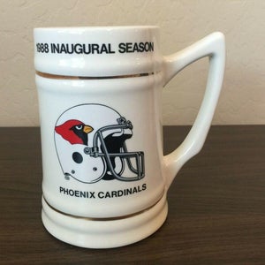 Arizona Cardinals PHOENIX CARDINALS INAUGURAL SEASON LMTD ED #82 Beer Stein Mug!