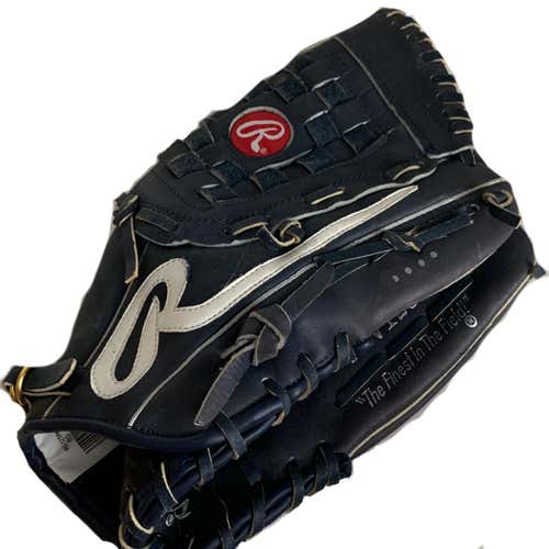 Derek Jeter Model REV125N Used Adult Rawlings Right Hand Throw Infield Baseball Glove 12.5"