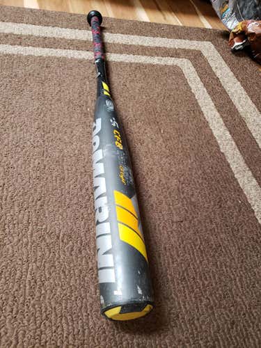 Used Kid Pitch (9YO-13YO) USSSA Certified 2016 DeMarini Composite CF8 Bat (-5) 27 oz 32"