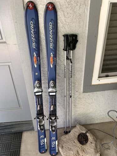 Used Kid's Blizzard  Powder Skis