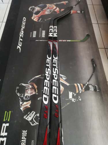 2 Pack | P28 | 95 Flex | CCM JetSpeed FT2 Right handed Hockey Stick Toe Pattern Pro Stock