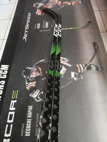 2 Pack | P88 | 80 Flex CCM RibCor Trigger 4 PRO Right handed Hockey Stick Mid Pattern Pro Stock
