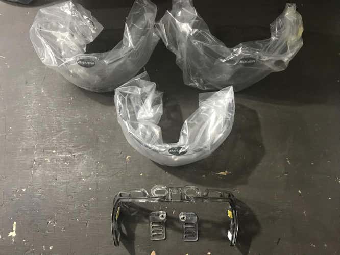 New Bauer HDO Deluxe Visor - 3 Lenses with holder!!!