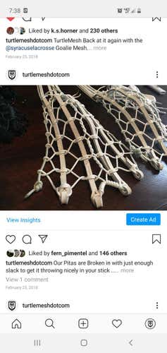 Traditional Pita Pocket TurtleMesh Brand New