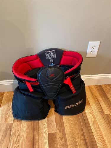Black Senior Small Bauer Vapor 1X  Hockey Goalie Pants