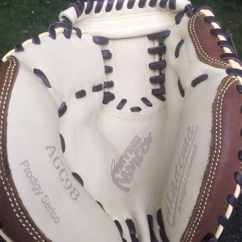 Brown Kid Pitch (9YO-13YO) Catcher's AGC 98 32" Baseball Glove