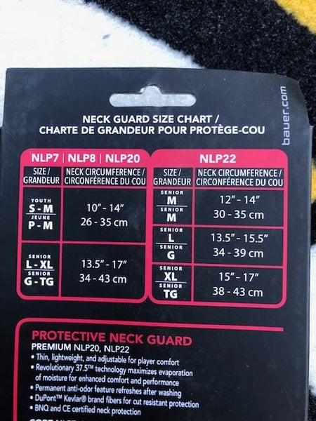Bauer NG NLP21 Premium Neckguard- SR