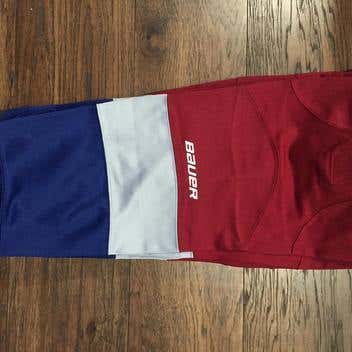 1-JR,1-SR New Bauer Socks  Bauer PREMIUM Series Ice Hockey Sock,  SR  S-M 28"