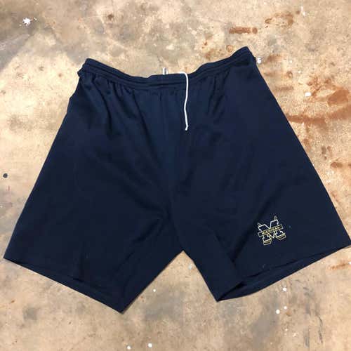University Of Michigan Ice Hockey Team Issued Shorts