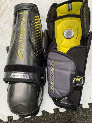 Used Bauer Supreme 1S Shin Pads