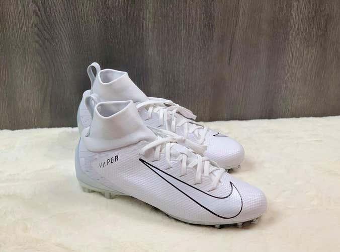 Nike Vapor Untouchable Pro 3 Mens Football Cleats 917165-120 White Size 11