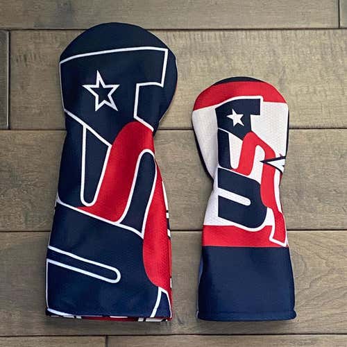 USA Driver & Fairway Wood Head Cover