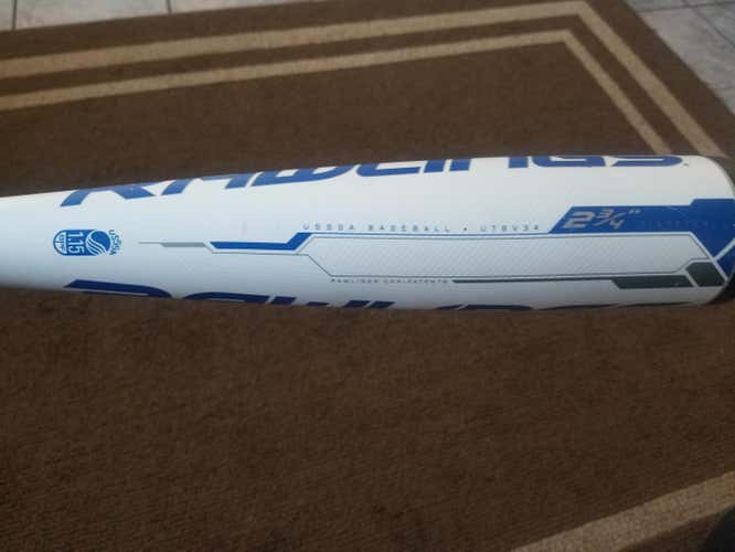 USSSA Certified Rawlings Velo Hybrid Bat (-10) 17 oz 27"