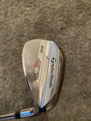 Used Men's TaylorMade Right Handed RSi 1 Wedge Wedge Flex 55 Degree Steel Shaft