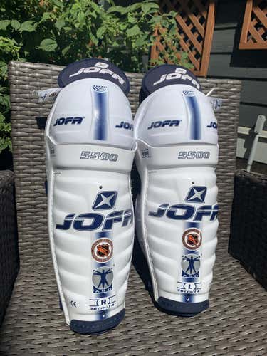 Jofa 5500 Shin Pads - Senior 14” - Excellent Condition