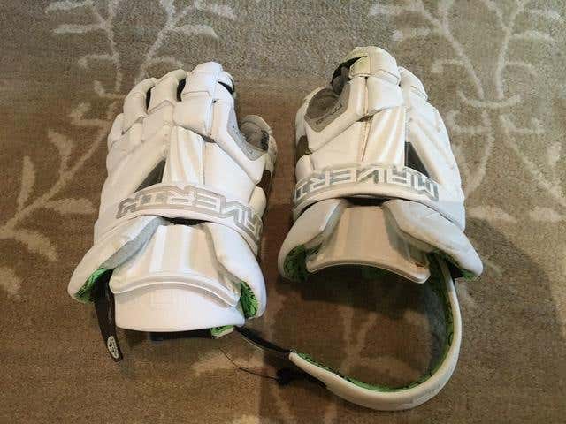 Used Maverik Max Lacrosse Gloves 13"