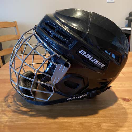 Black Used Medium Bauer IMS 5.0 Helmet