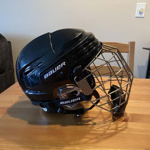 Bauer ReAkt 75 Hockey Helmet Combo With Cage