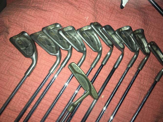 Men's Right Handed ISI Stiff Flex Steel Shaft Iron Set