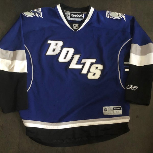 Reebok Premier Tampa Bay Lightning Alternate Blue Jersey XL **SEE PHOTOS**