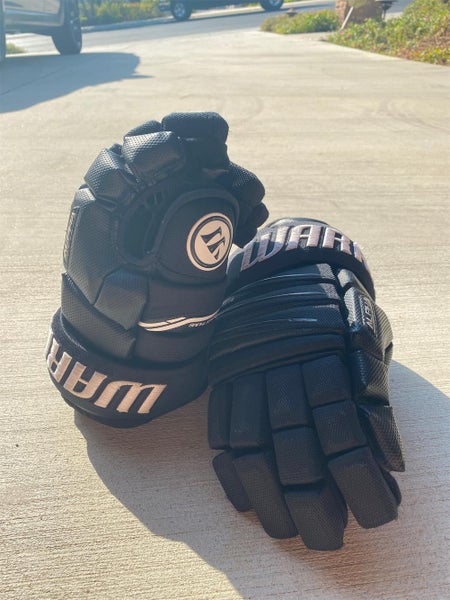 Black Senior Warrior Alpha QX 14" Gloves