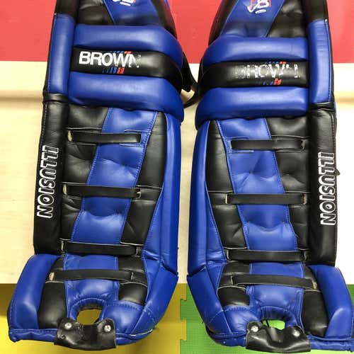 Blue Senior 34" Other JB 211  Goalie Leg Pads