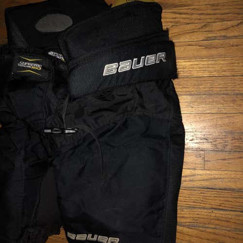 Black Junior Medium Bauer Supreme TotalOne MX3  Hockey Pants