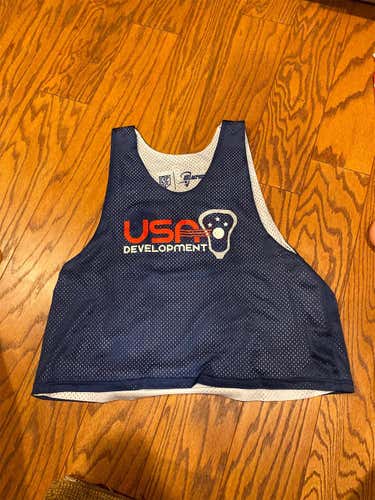Blue And White USA Development Tryout Pinnie