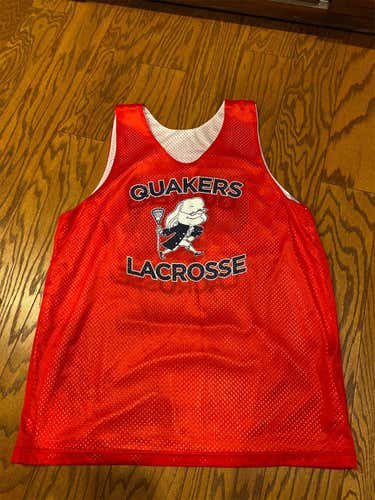 Red And White UPenn Prospect Day Pinnie (#163)