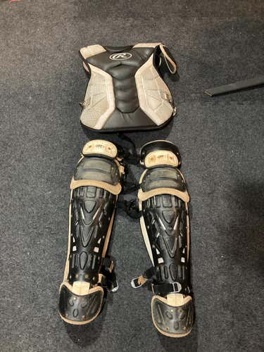 Used Adult Rawlings Velo Catcher's Set