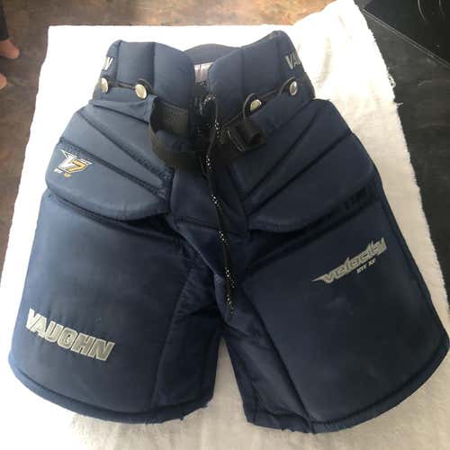 Blue Intermediate Medium Vaughn V7 Hockey Goalie Pants