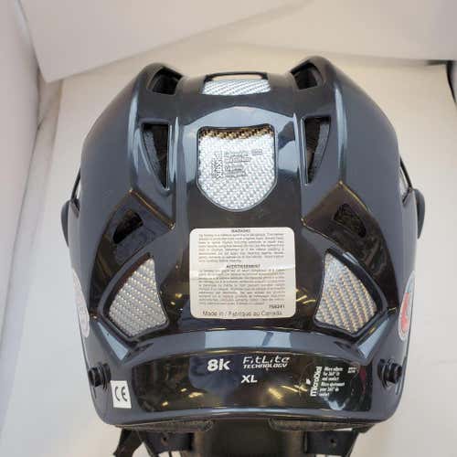 Used Reebok 8k Xl Ice Hockey Helmets
