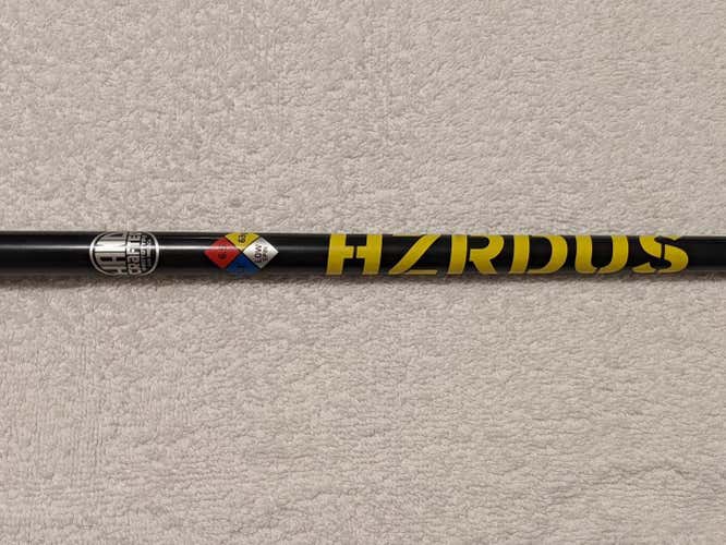 Callaway Project X Hand Crafted HZRDUS Yellow 6.5 Extra Stiff 63 Gram Driver Shaft w Tip and Grip