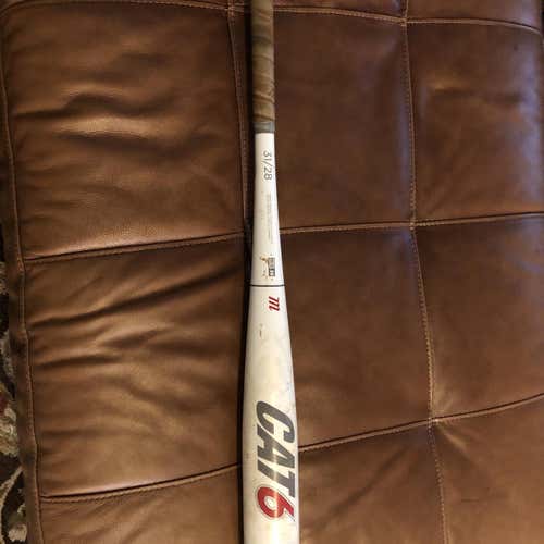 High School/College BBCOR Certified Alloy CAT 6 (-3) 28 oz 31" Bat