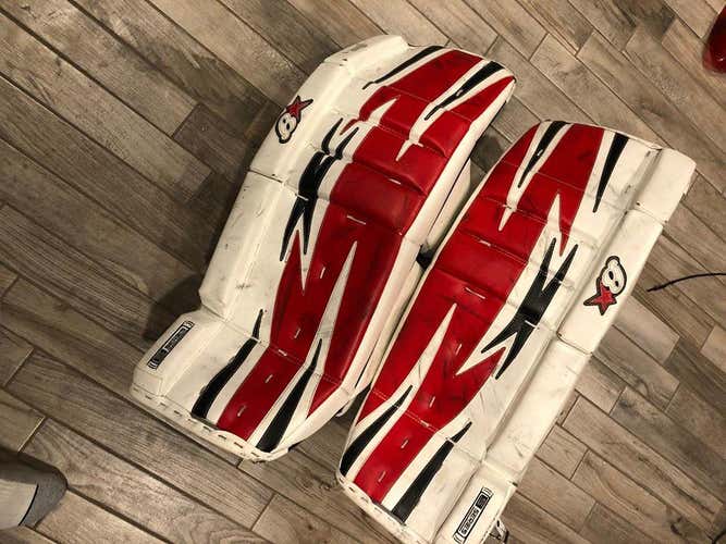 Used 30+1" Brian's S Series Goalie Leg Pads