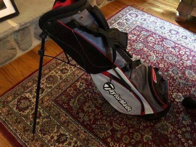 Gray Used Unisex TaylorMade Carry Bag